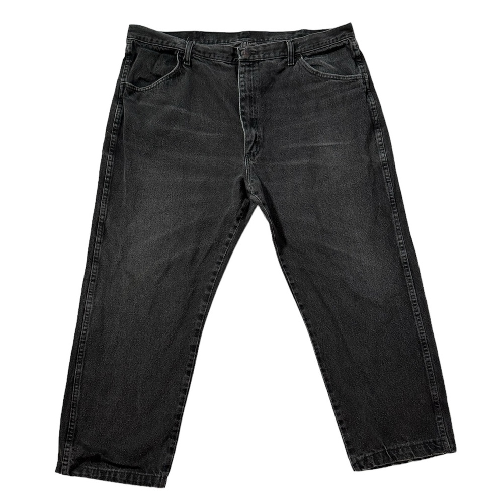 Rustler Black Denim Relaxed Fit Jeans